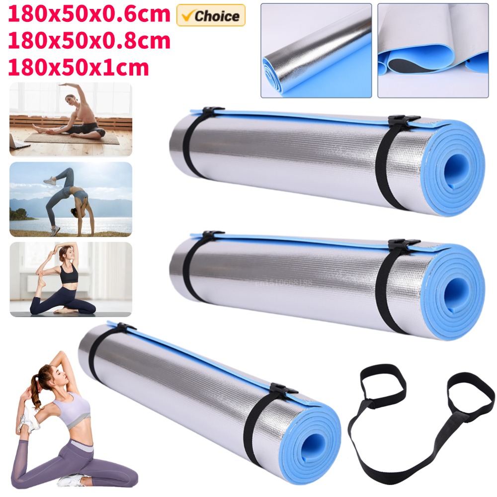 Pilates Yoga Matte - 6/8/10MM Thick Yoga Mat Anti-skid Sports