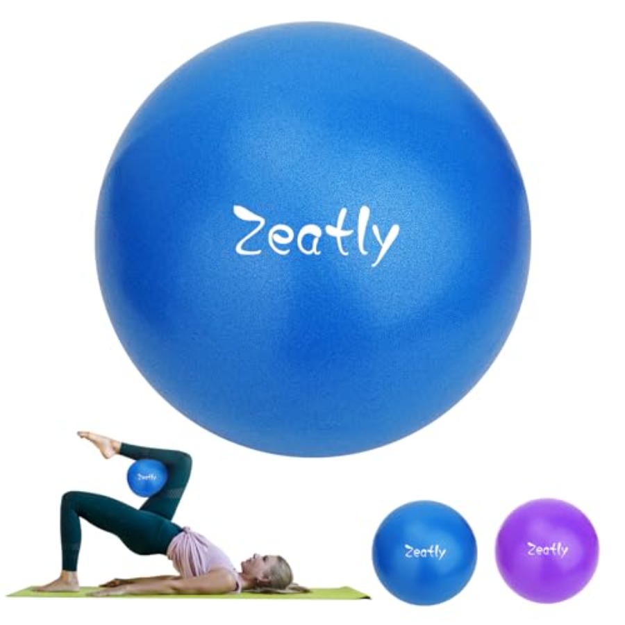 Pilates Ball Mini - 9 Inch Mini Exercise Ball for