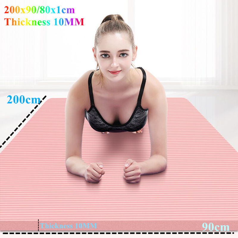 Pilates Yoga Matte - Yoga Matt Gymnastics Mat 10MM Thick