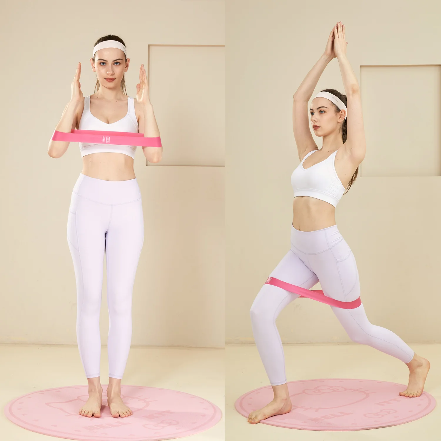 Elastic Fitness Resistance Ban - Pilates Yoga Difference recensie en prijs