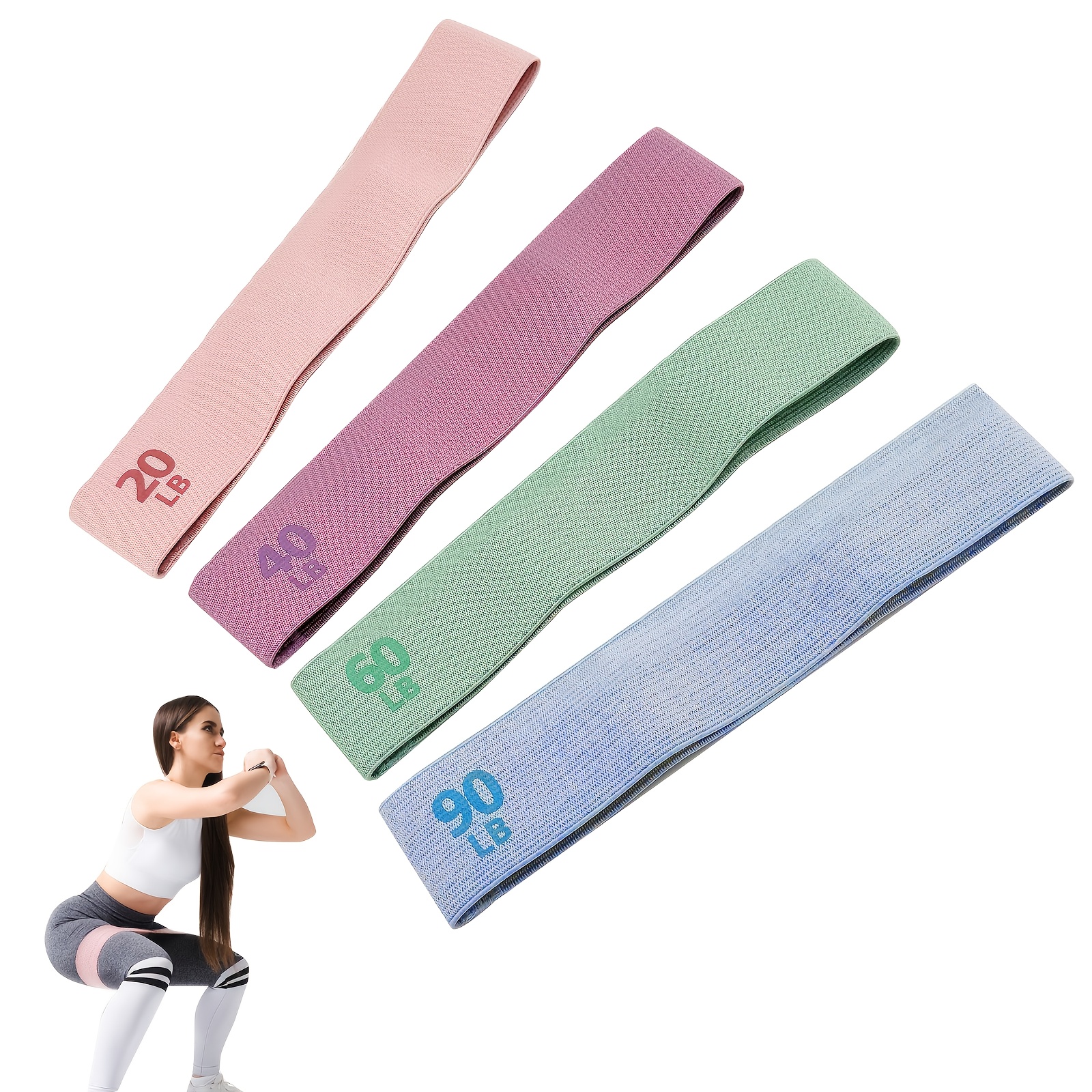 1Pc/4Pcs Fitness Resistance Ba - Pilates Yoga Room recensie en prijs