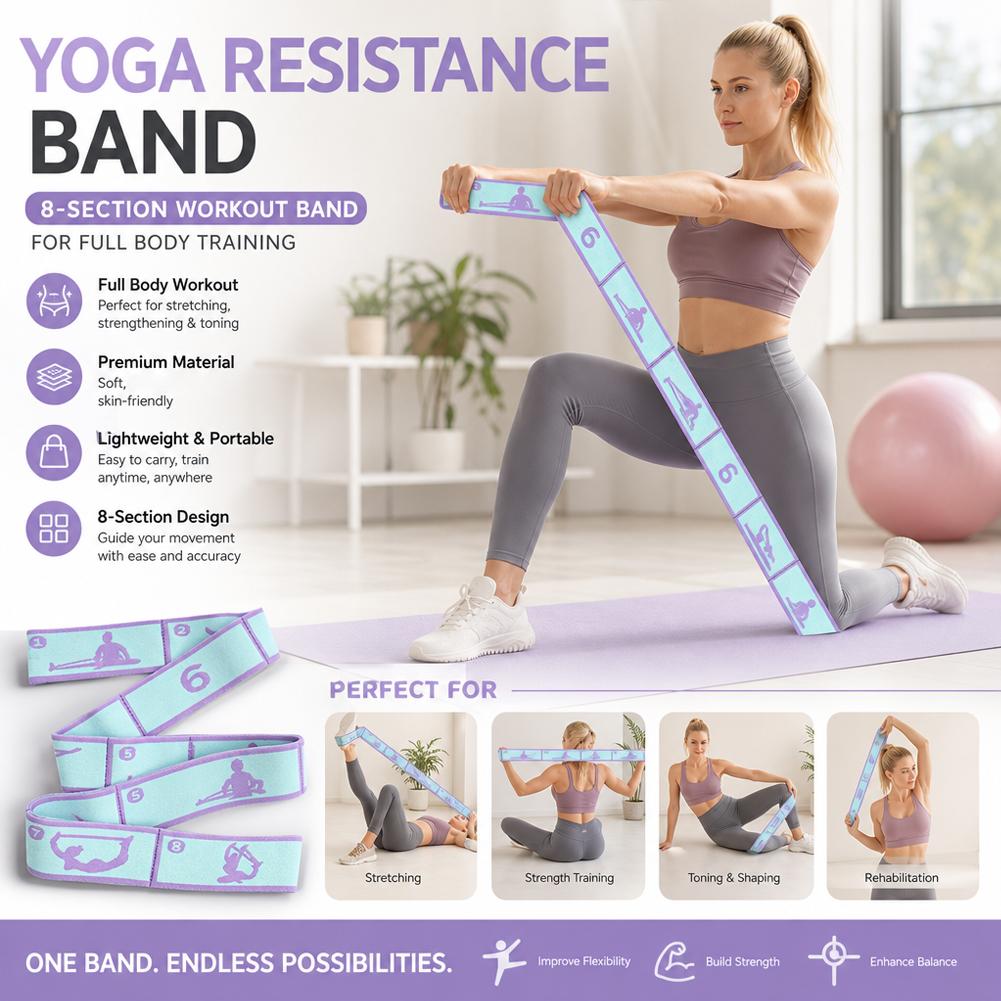 Resistance Band Yoga Auxiliary - Pilates Yoga For Beginners recensie en prijs