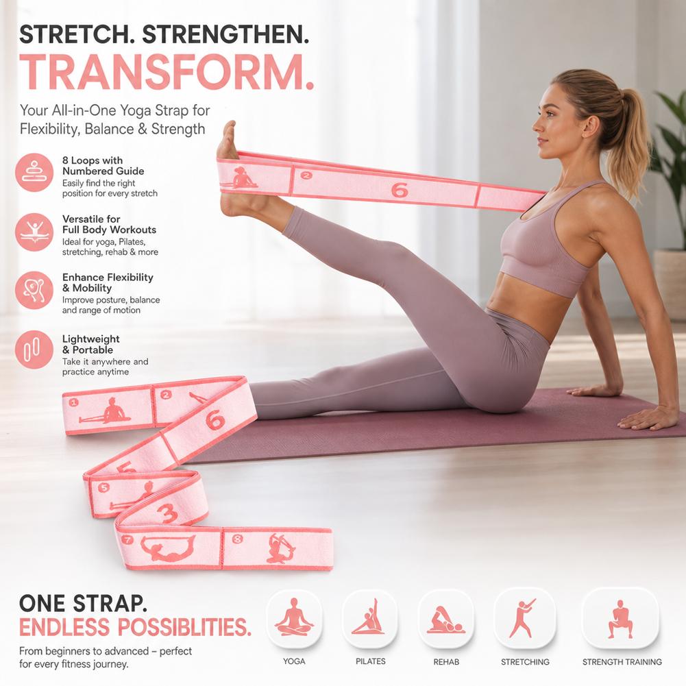 Resistance Band Yoga Auxiliary - Pilates Yoga For Beginners recensie en prijs