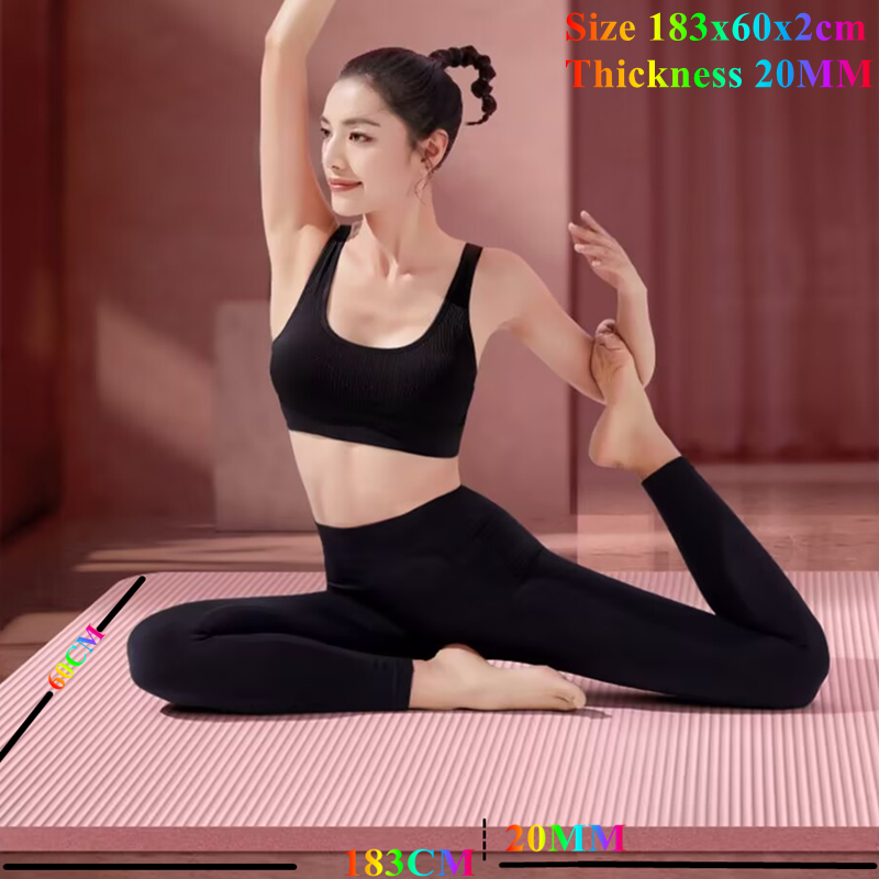 1830×600mm 20MM Comfort Foam T - Pilates Yoga Matte recensie en prijs