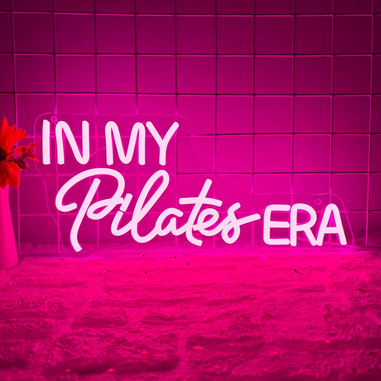 In My Pilates Era Neon Sign Di - Pilates Yoga Room recensie en prijs