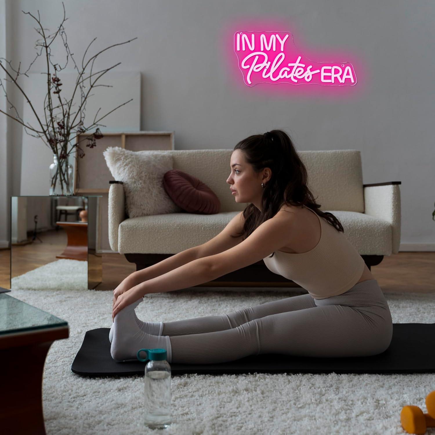 In My Pilates Era Neon Sign Di - Pilates Yoga Room recensie en prijs