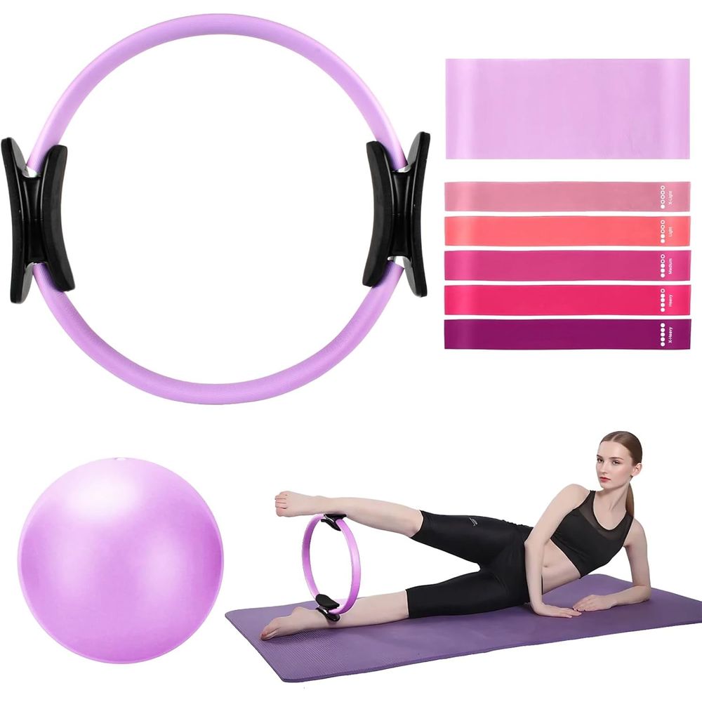 14 Anti-Slip Magic Circle Set  - Pilates Ball Mini recensie en prijs