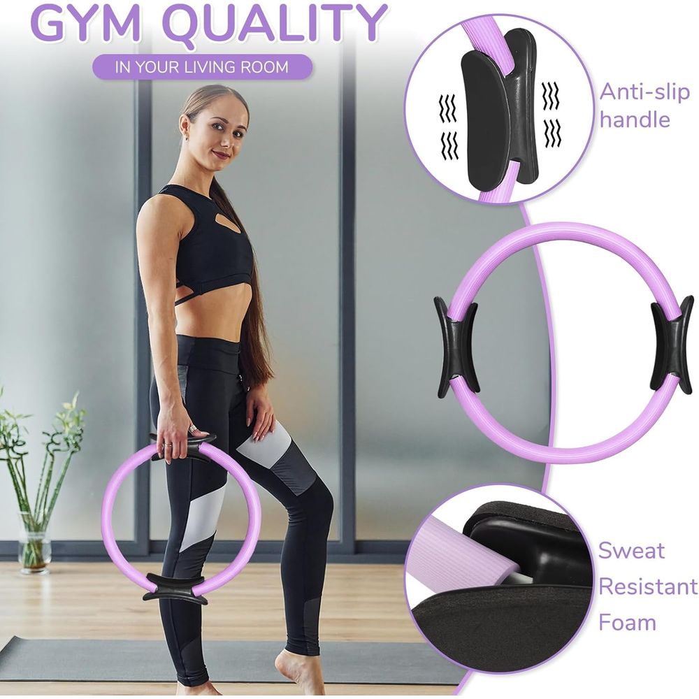 14 Anti-Slip Magic Circle Set  - Pilates Ball Mini recensie en prijs