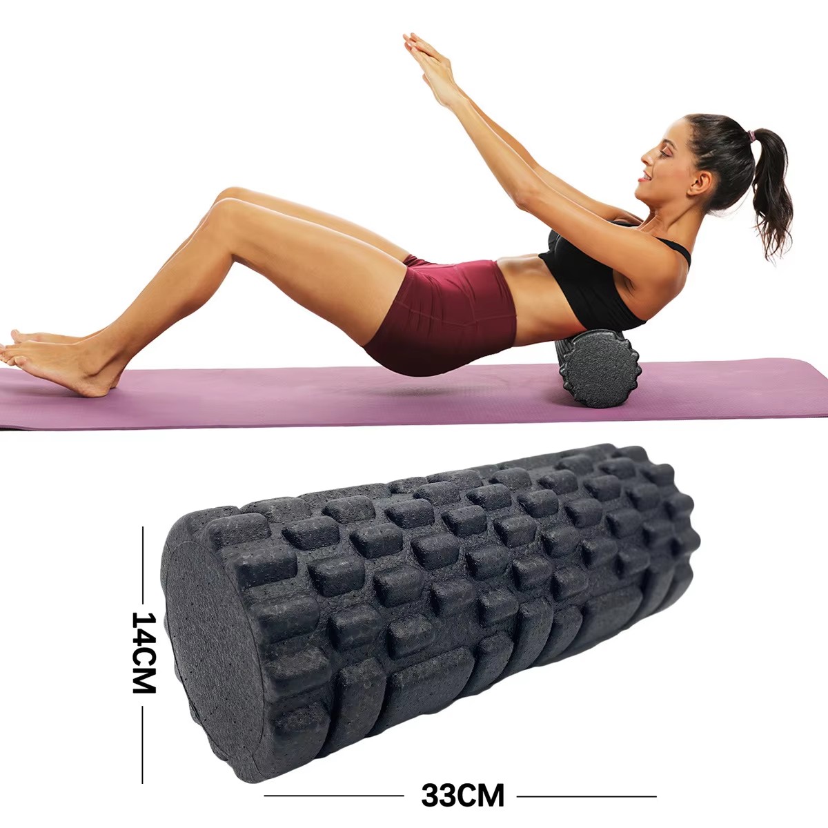 30/33cm Fitness Foam Roller Yo - Pilates Yoga Home recensie en prijs