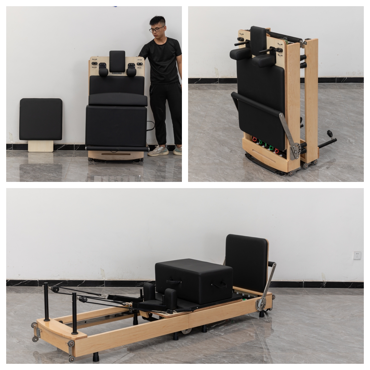 Pilates Foldable Reformer Set  - Pilates Yoga Machine recensie en prijs