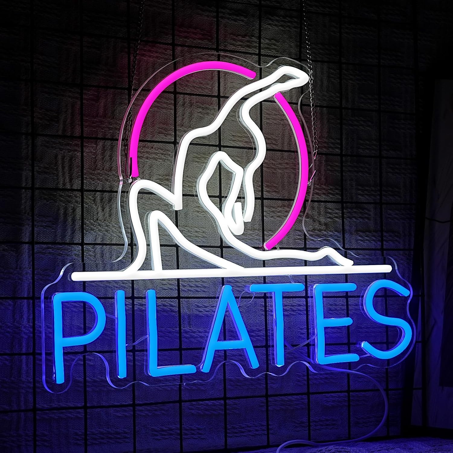 Pilates Neon Sign Yoga Studio  - Pilates Yoga Room recensie en prijs