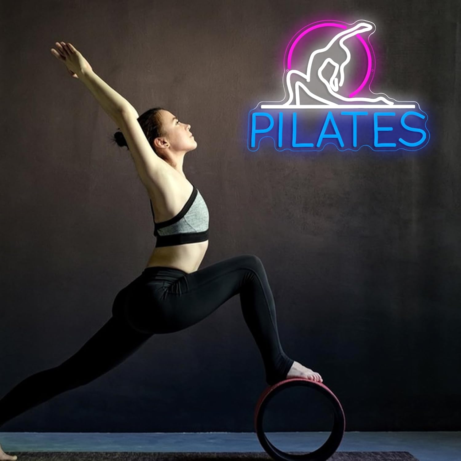Pilates Neon Sign Yoga Studio  - Pilates Yoga Room recensie en prijs