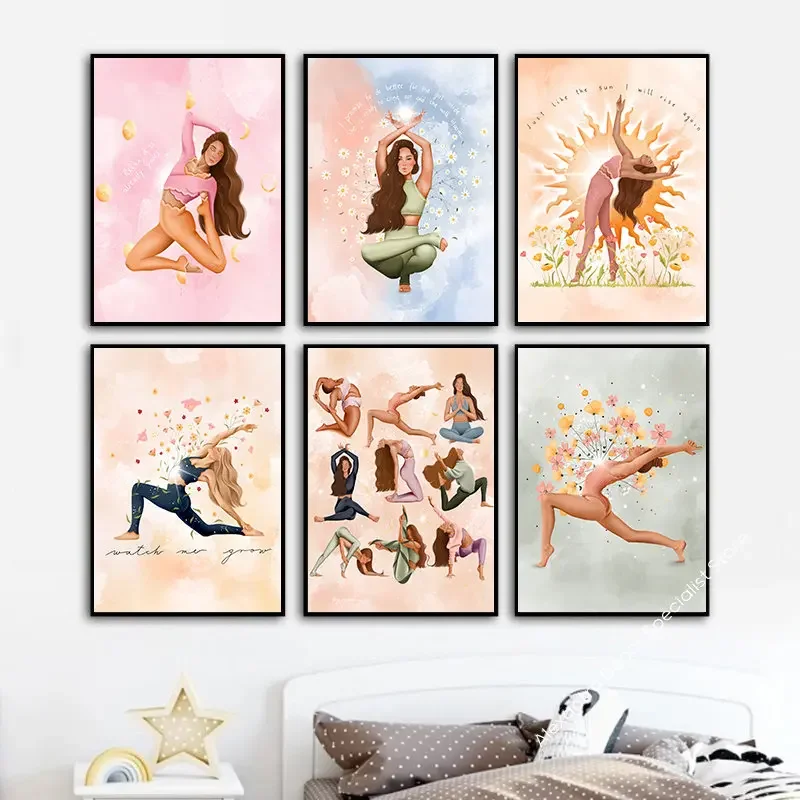 Boho Pilates Exercise Woman Yo - Pilates Yoga Room recensie en prijs