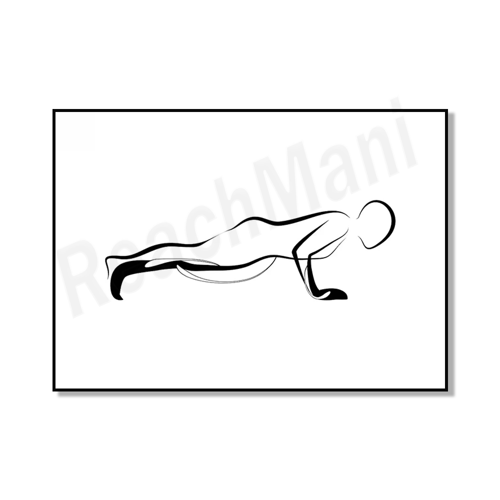 Pilates posters, Pilates push- - Pilates Yoga Room recensie en prijs