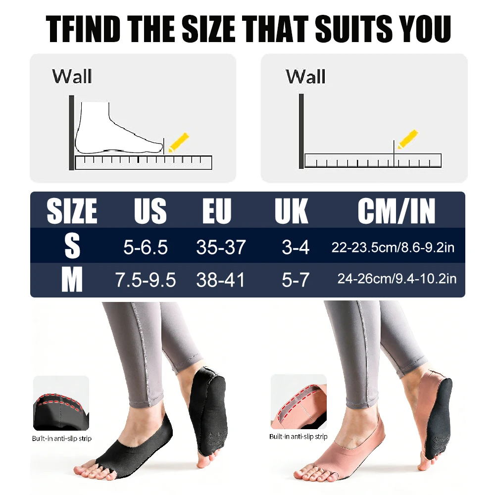 1Pair Toeless Yoga Socks for W - Pilates Yoga Home recensie en prijs