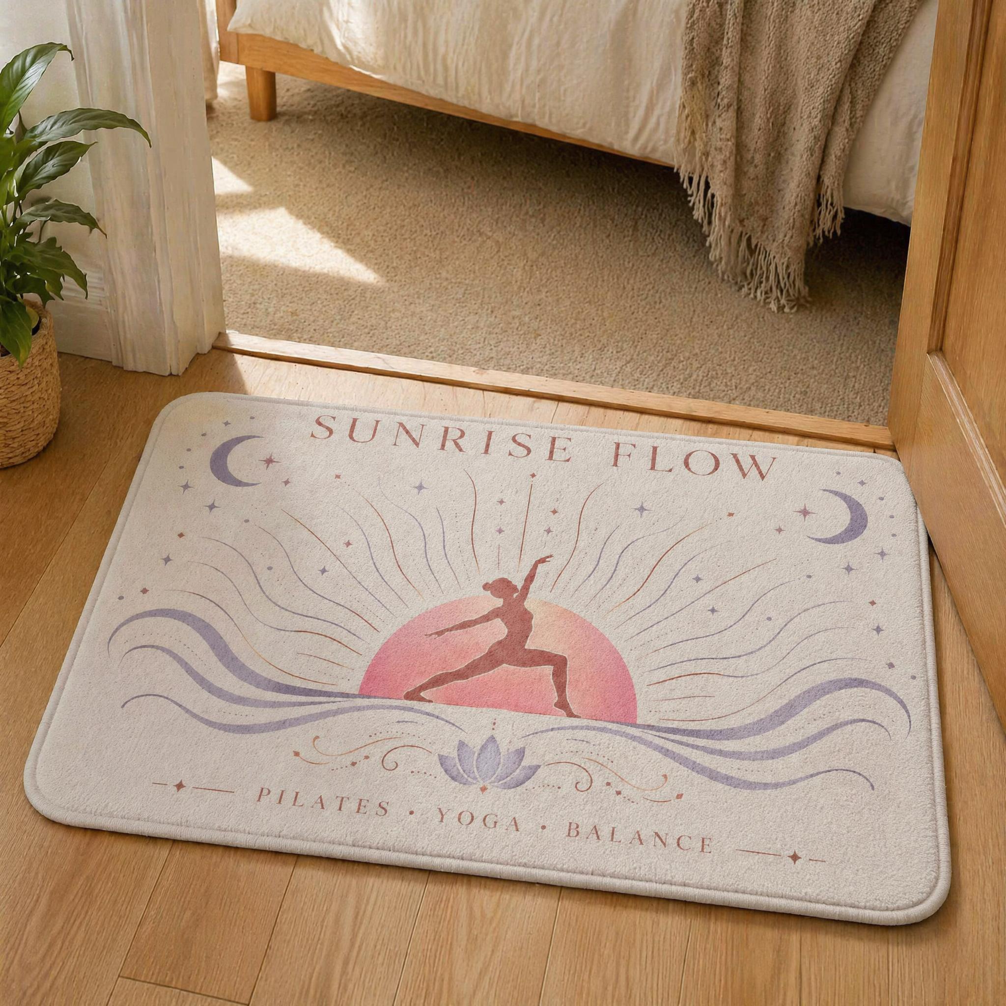 Sunrise Flow Yoga Doormat Pila - Pilates Yoga Room recensie en prijs