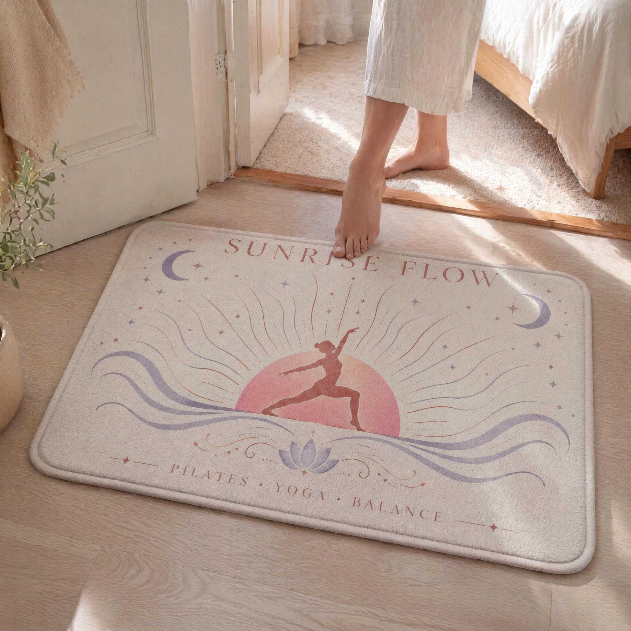 Sunrise Flow Yoga Doormat Pila - Pilates Yoga Room recensie en prijs