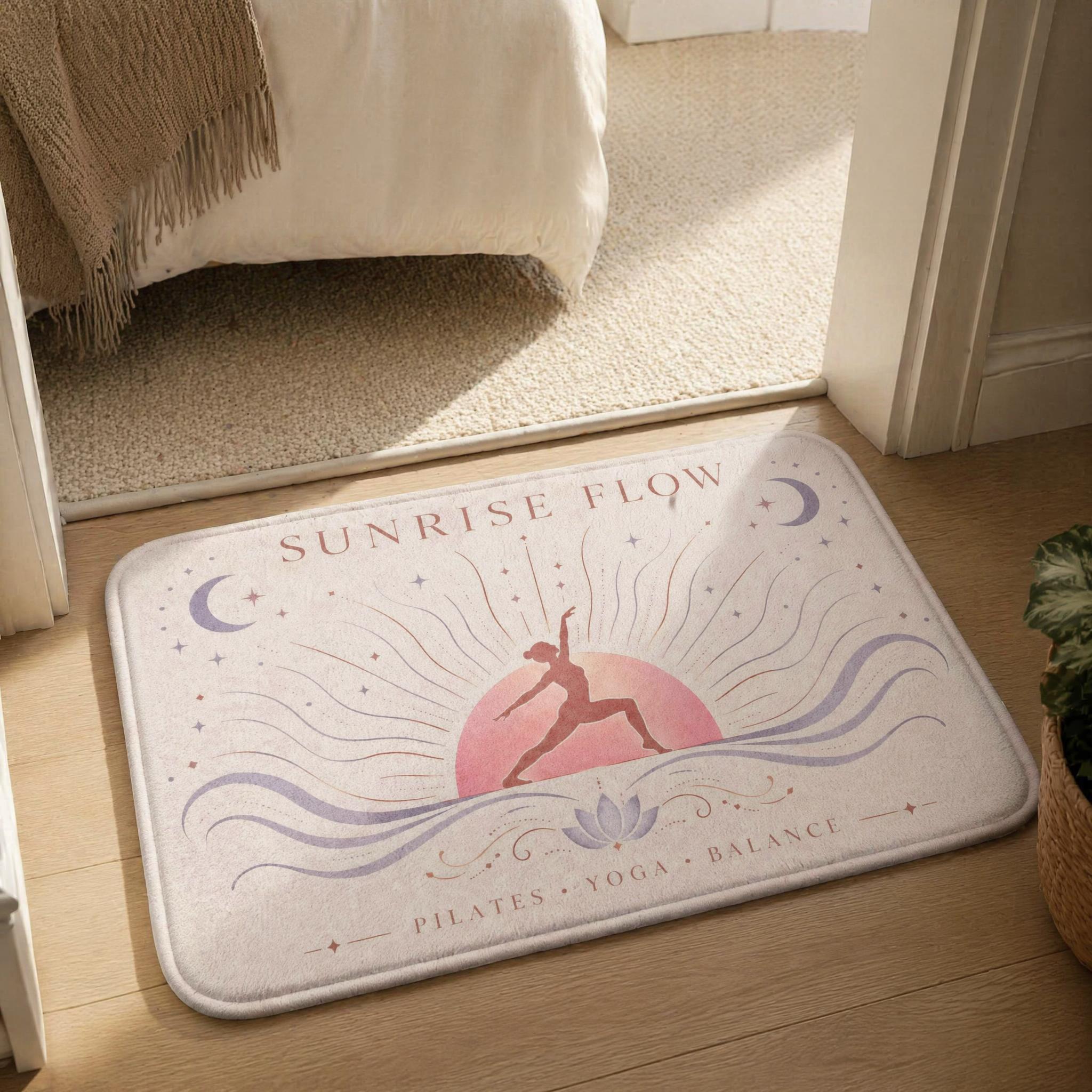 Sunrise Flow Yoga Doormat Pila - Pilates Yoga Room recensie en prijs