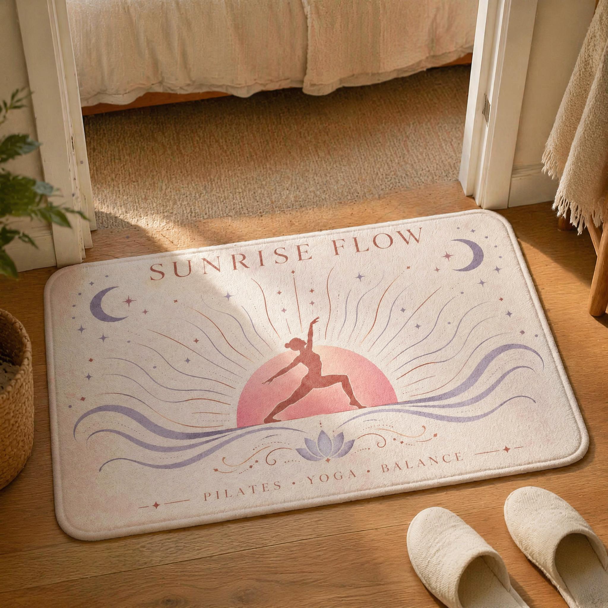 Sunrise Flow Yoga Doormat Pila - Pilates Yoga Room recensie en prijs