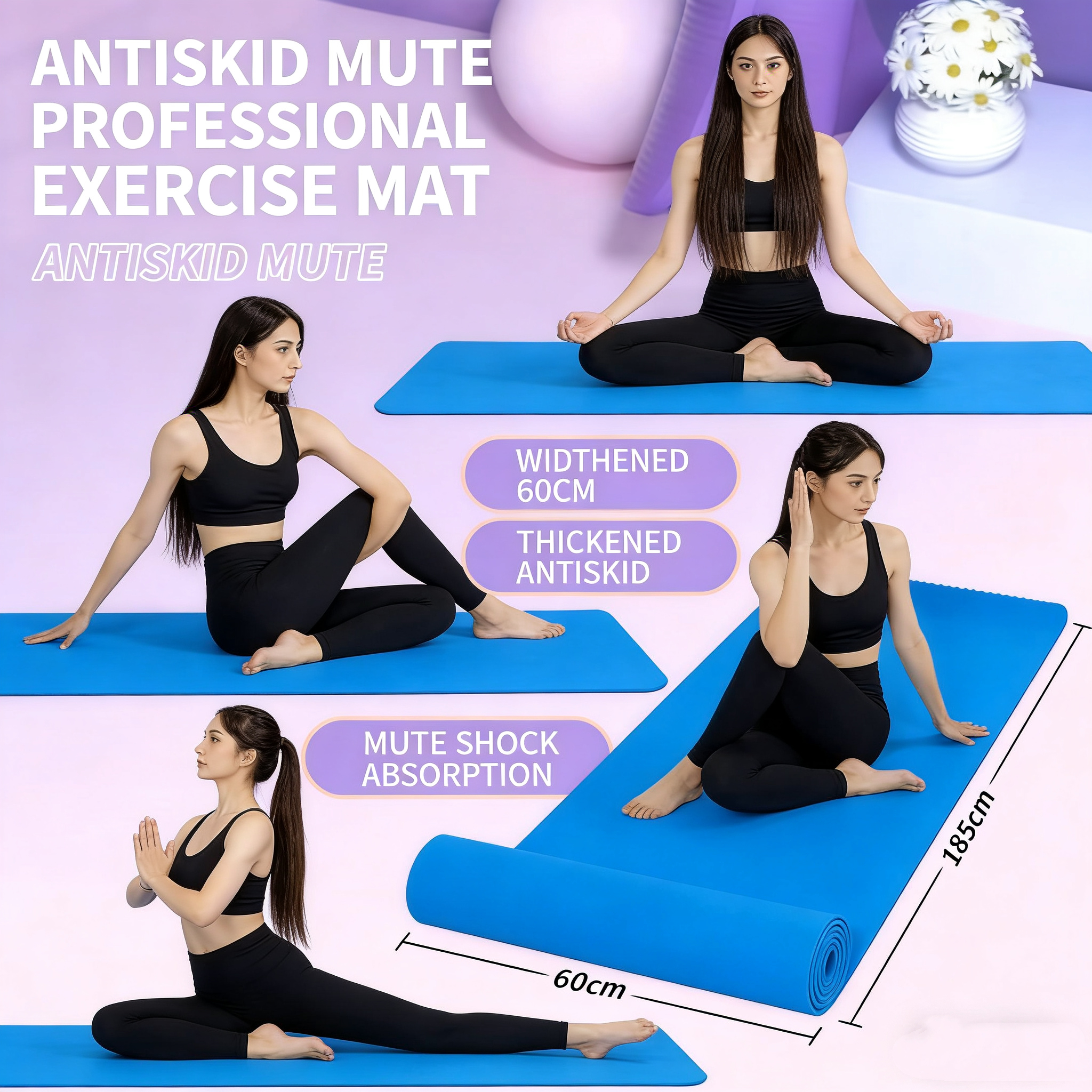 Anti-skid Sports Fitness Mat 1 - Pilates Yoga Matte recensie en prijs