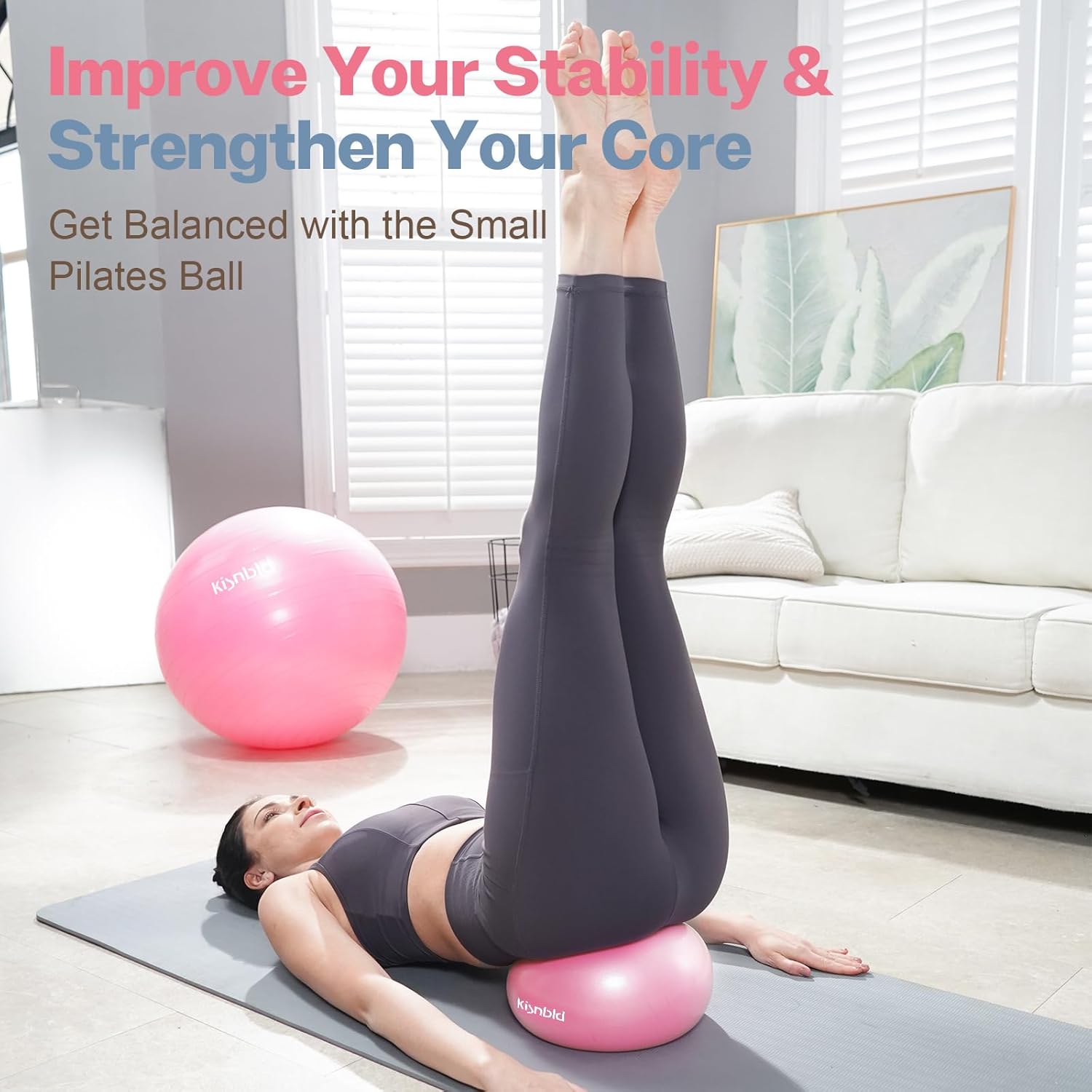 kisnbld Small Exercise Ball, 9 - Pilates Ball Mini recensie en prijs
