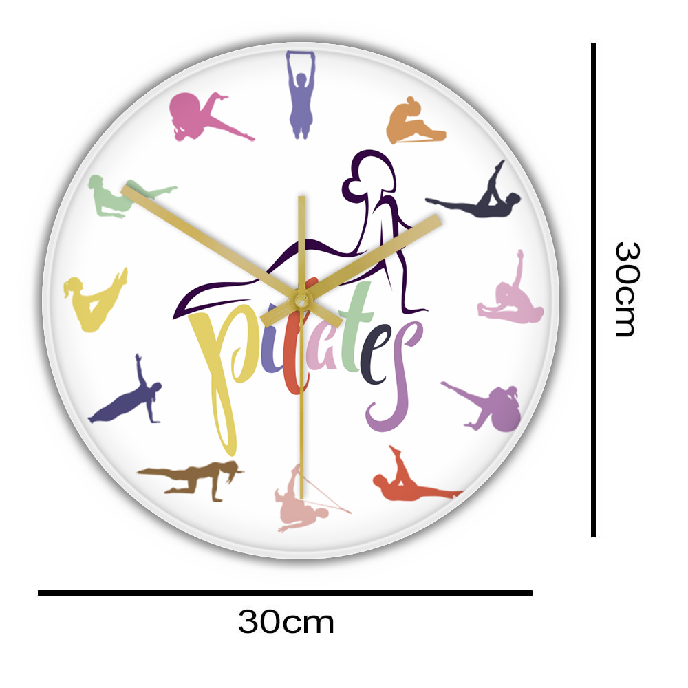 Pilates Pose Colorful Print Wa - Pilates Yoga Room recensie en prijs