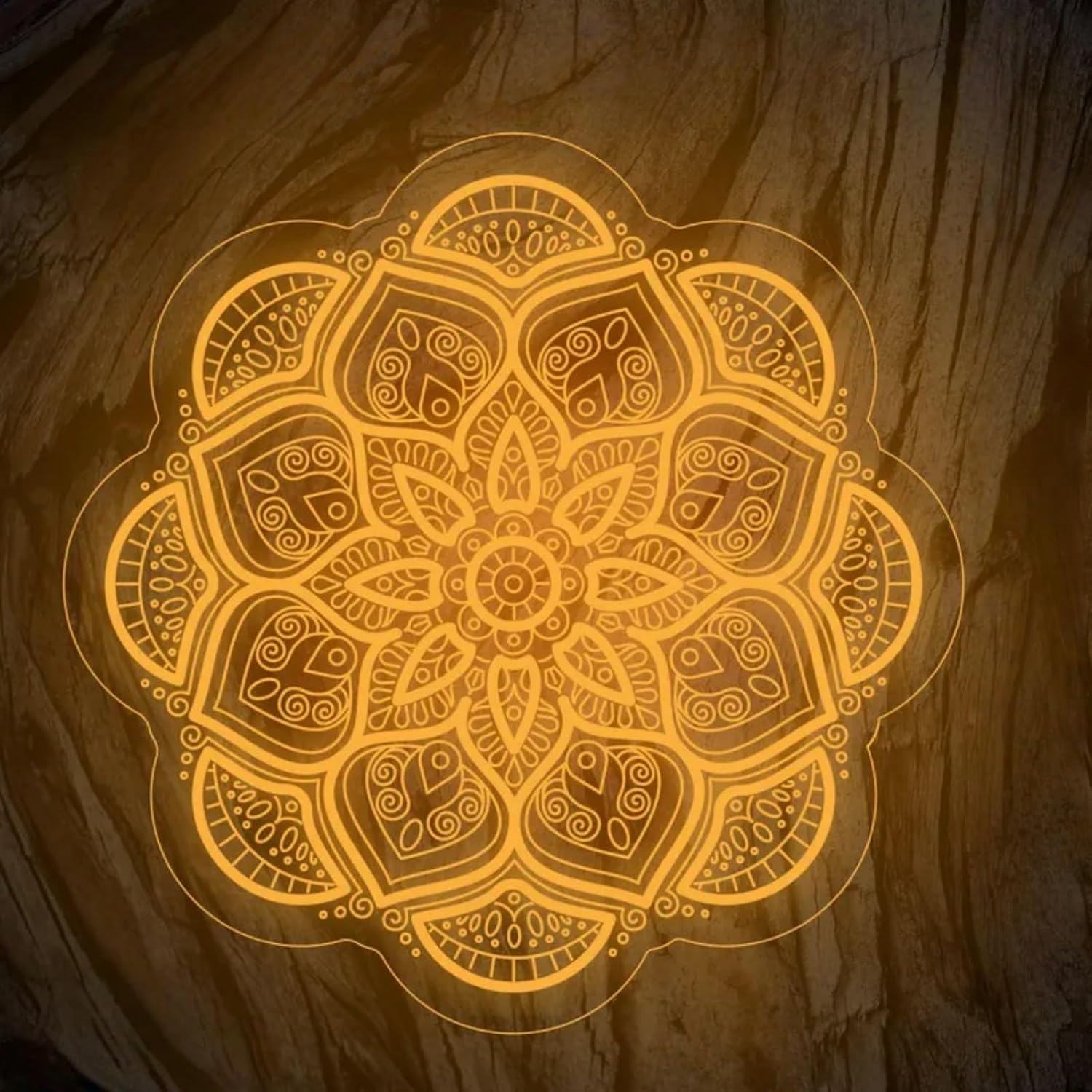 Mandala Neon Sign USB Powered  - Pilates Yoga Room recensie en prijs