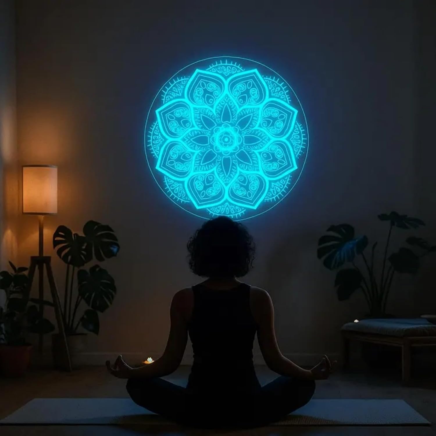Mandala Neon Sign USB Powered  - Pilates Yoga Room recensie en prijs