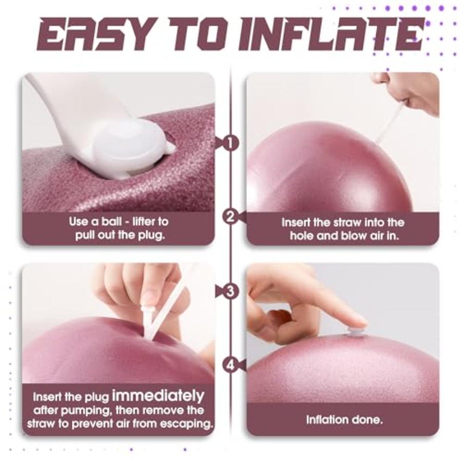 Small Exercise Ball - 9 Inch M - Pilates Ball Mini recensie en prijs