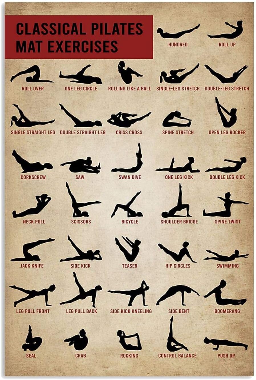 Classical Pilates Mat Exercise - Pilates Yoga Room recensie en prijs