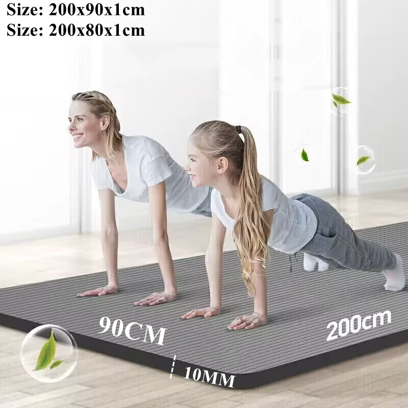 200×90/80cm 10MM Thick Yoga Ma - Pilates Yoga Matte recensie en prijs