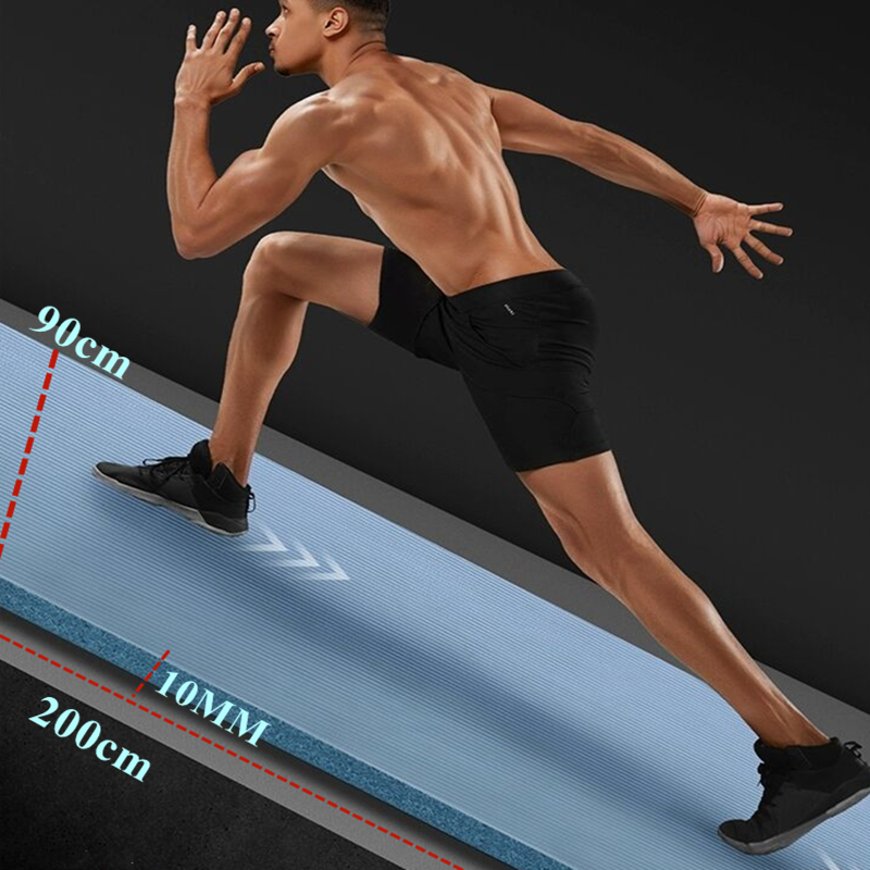 200×90/80cm 10MM Thick Yoga Ma - Pilates Yoga Matte recensie en prijs